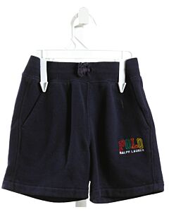 POLO BY RALPH LAUREN  BLUE KNIT   SHORTS