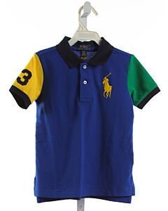 POLO BY RALPH LAUREN  MULTI-COLOR    KNIT SS SHIRT