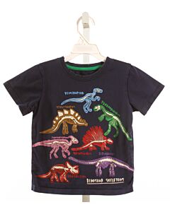 NO TAG  NAVY  PRINT  T-SHIRT