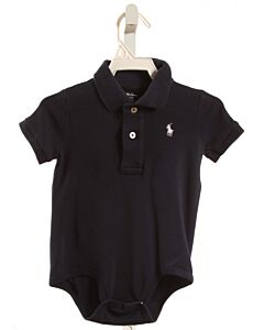 RALPH LAUREN  NAVY    KNIT SS SHIRT