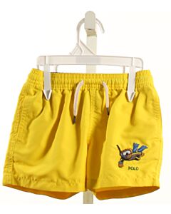 POLO BY RALPH LAUREN  YELLOW    SWIM TRUNKS