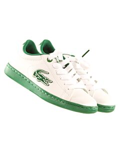 LACOSTE GREEN SNEAKERS  *EUC SIZE TODDLER 11.5