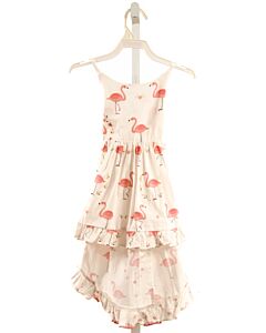 NO TAG  PINK  PRINT  DRESS