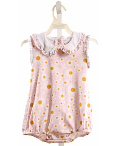 STITCHY FISH  LT PINK  FLORAL  KNIT BUBBLE WITH RUFFLE