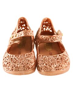 MINI MELISSA PINK MARY JANES  *EUC SIZE TODDLER 5