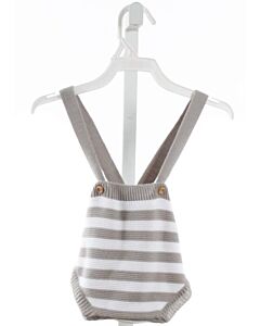 GREY ELEPHANT  GRAY  STRIPED  ROMPER