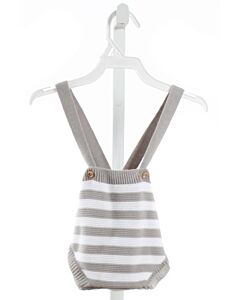 GREY ELEPHANT  GRAY  STRIPED  ROMPER