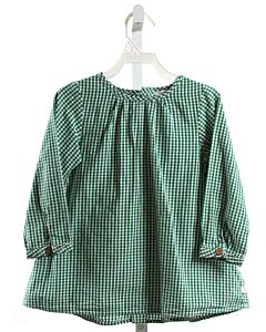 RUFFLE BUTTS  GREEN  GINGHAM  DRESS