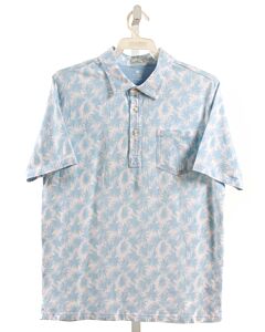 JOHNNIE-O  LT BLUE    KNIT SS SHIRT