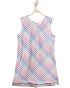 THE BEAUFORT BONNET COMPANY  LT BLUE  PLAID  DRESS