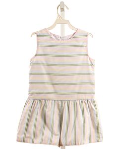 THE BEAUFORT BONNET COMPANY  MULTI-COLOR  STRIPED  ROMPER