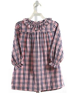 KATE & LIBBY  PINK  PLAID  DRESS