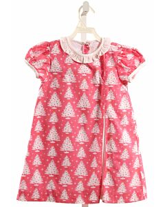 JAMES & LOTTIE  PINK   PRINTED DESIGN DRESS
