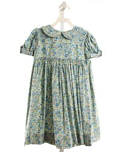 ORIENT EXPRESSED  BLUE  FLORAL  DRESS