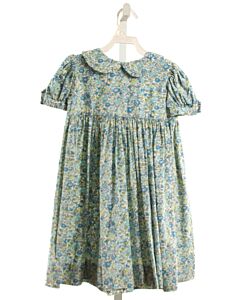 ORIENT EXPRESSED  BLUE  FLORAL  DRESS