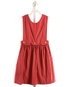 LITTLE ENGLISH  RED CORDUROY   DRESS