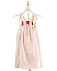 MARY & GRACE  RED  POLKA DOT  SLEEVELESS SHIRT
