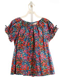 CREWCUTS  RED  FLORAL  SHIRT-SS