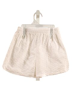 MARY & GRACE  WHITE EYELET  EMBROIDERED SHORTS