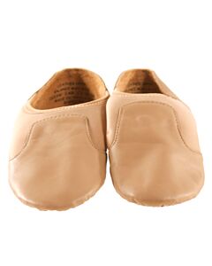 CAPEZIO BROWN FLATS *SLIP ON JAZZ SHOES  *EUC SIZE CHILD 3