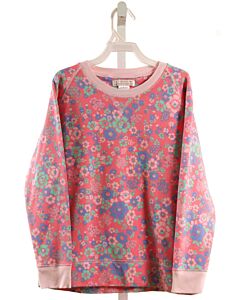 THE BEAUFORT BONNET COMPANY  PINK  FLORAL  PULLOVER