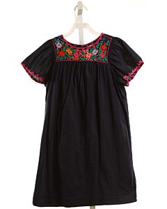 CREWCUTS  NAVY  FLORAL EMBROIDERED DRESS