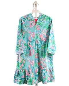 LILLY PULITZER BLUE FLORAL COVER UP
