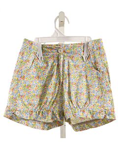 BELLA BLISS  GREEN  FLORAL  SHORTS