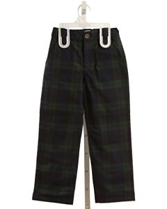 THE BEAUFORT BONNET COMPANY  FOREST GREEN  PLAID  PANTS