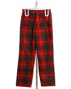 THE BEAUFORT BONNET COMPANY  RED  PLAID  PANTS