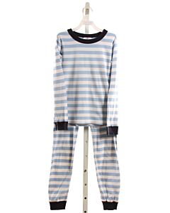 HANNA ANDERSSON  LT BLUE  STRIPED  LOUNGEWEAR