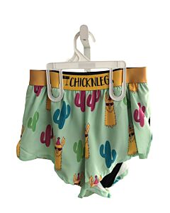 CHICKENLEGS  GREEN   PRINTED DESIGN SHORTS