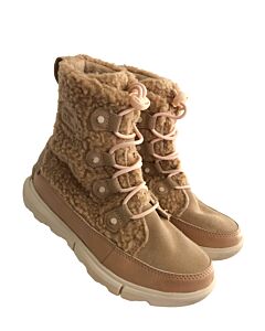 SOREL BROWN BOOTS  *EUC SIZE CHILD 4