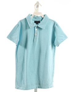 OSCAR DE LA RENTA  AQUA    KNIT SS SHIRT