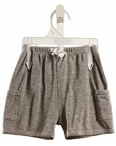BELLA BLISS  GRAY KNIT   SHORTS
