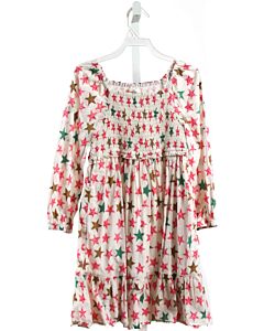 CREWCUTS  WHITE   PRINTED DESIGN DRESS