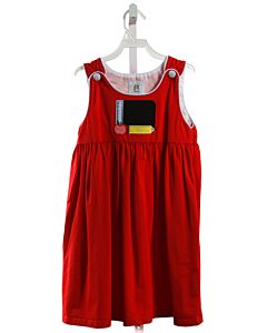 SMOCKING DOG BOUTIQUE  RED KNIT   KNIT DRESS