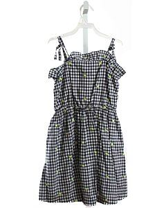 CREWCUTS  BLUE  GINGHAM  DRESS