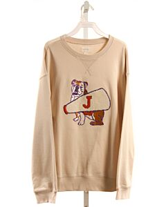 CREWCUTS  IVORY   APPLIQUED PULLOVER