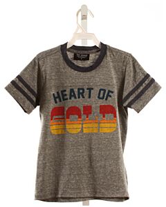 TINY WHALES  GRAY   PRINTED DESIGN T-SHIRT