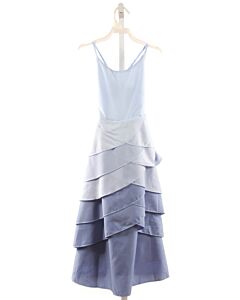 MIA BELLE GIRLS  BLUE    PARTY DRESS