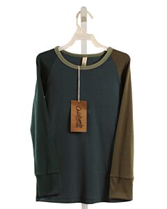 CHILDHOODS CLOTHING  BLUE    KNIT LS SHIRT