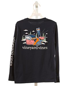 VINEYARD VINES  NAVY   PRINTED DESIGN T-SHIRT