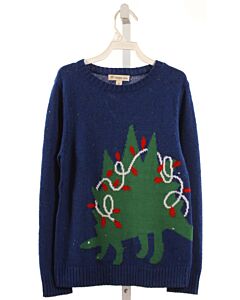 TUCKER & TATE  BLUE    SWEATER
