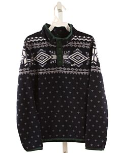 VINEYARD VINES  NAVY FLEECE   PULLOVER