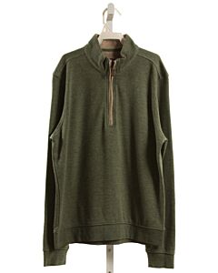 JOHNNIE-O GREEN PULLOVER