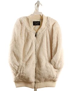 LOVE TREE  WHITE FLEECE   OUTERWEAR