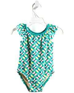 TEA  MULTI-COLOR  PRINT  1-PIECE SWIMSUIT