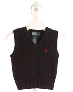 POLO BY RALPH LAUREN  NAVY    SWEATER VEST