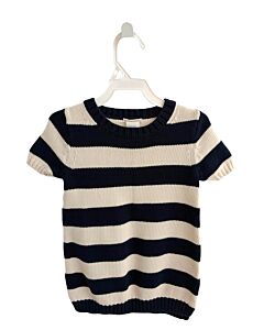 CREWCUTS  BLUE  STRIPED  SWEATER